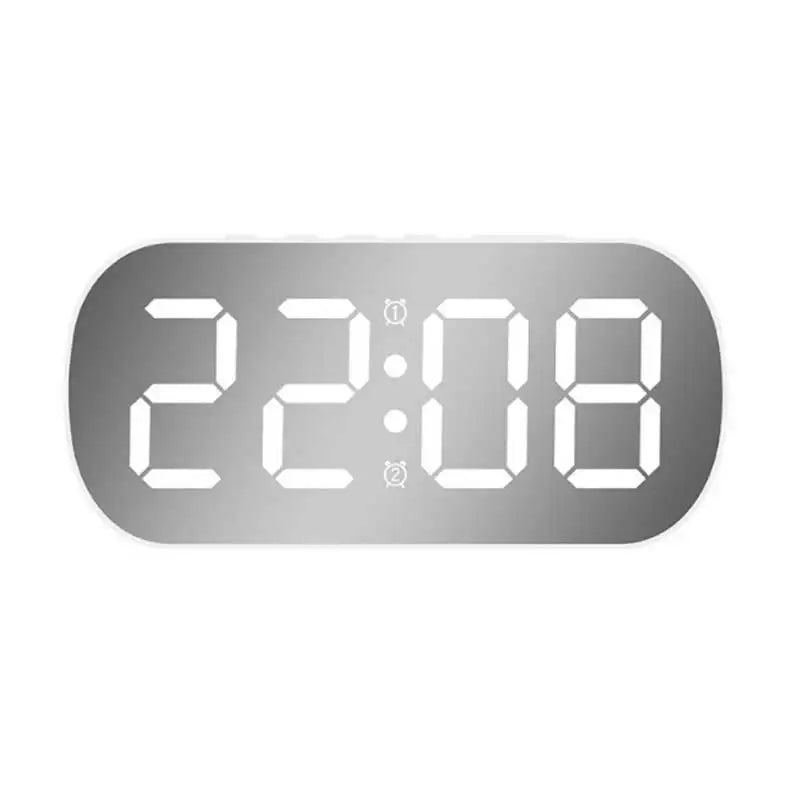 LED Digital Electronic Clock Simple Desktop Alarm Clock Living Room Bedroom Decoration Alarm Clock